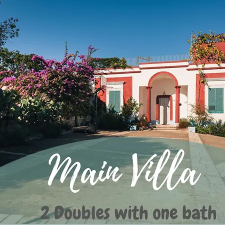 Apulia Essence Heritage Retreat - Infinity Pool & Lush Gardens Villa *